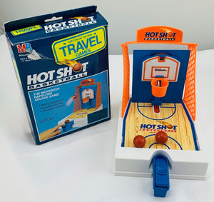 Travel Hot Shot Basketball Game by Milton Bradley : : Toys