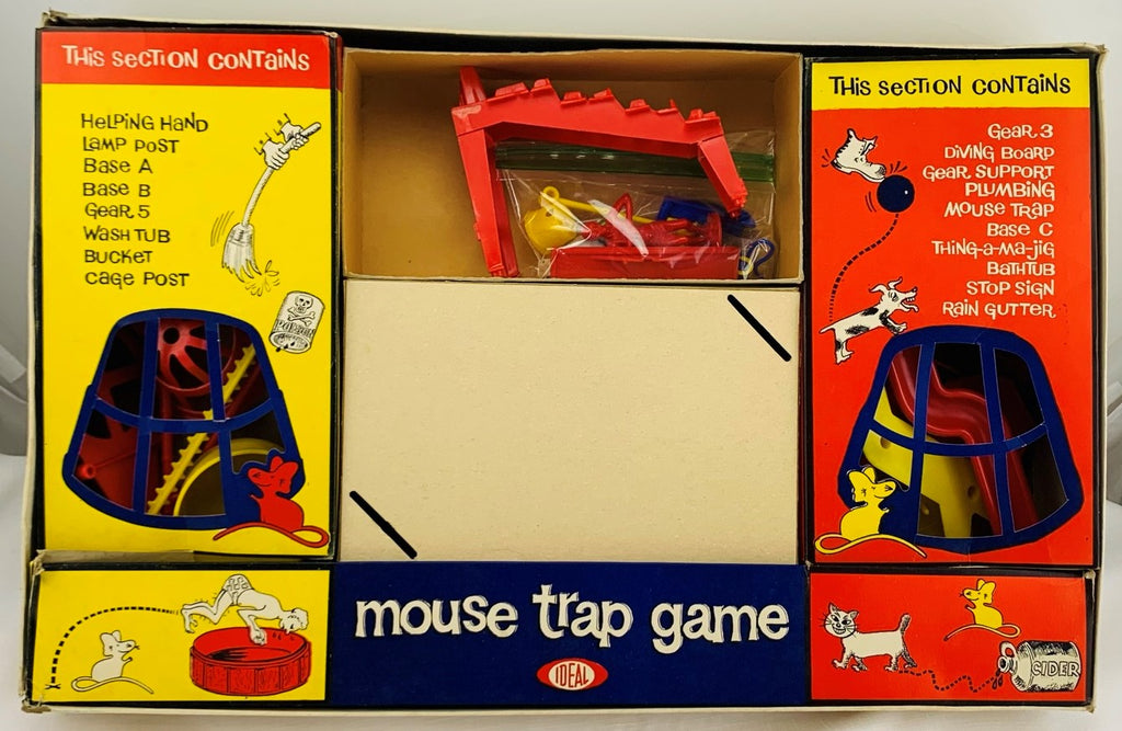 Mouse Trap Game 1970 Replacement Part 9 10 11 13 Stairway Bucket Marble  Gutter