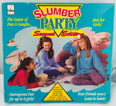 Slumber Party Game Second Edition - 1993 - Cadaco - Great Condition