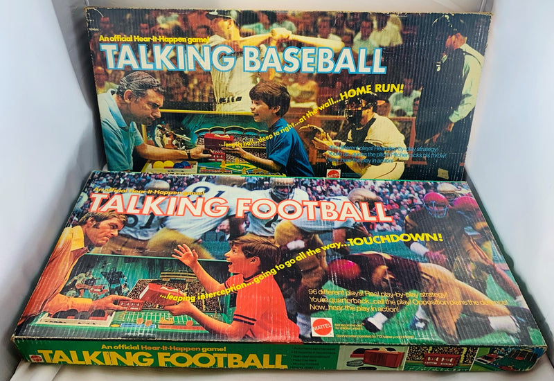 NOS hotsell MATTEL TALKING FOOTBALL GAME 1971 BOXED COMPLETE NEW.