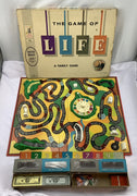 Game of Life - 1960 - Milton Bradley - Good Condition