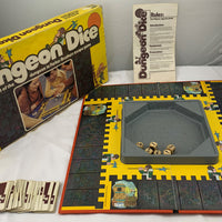 Dungeon Dice Game - 1977 - Parker Brothers - Good Condition