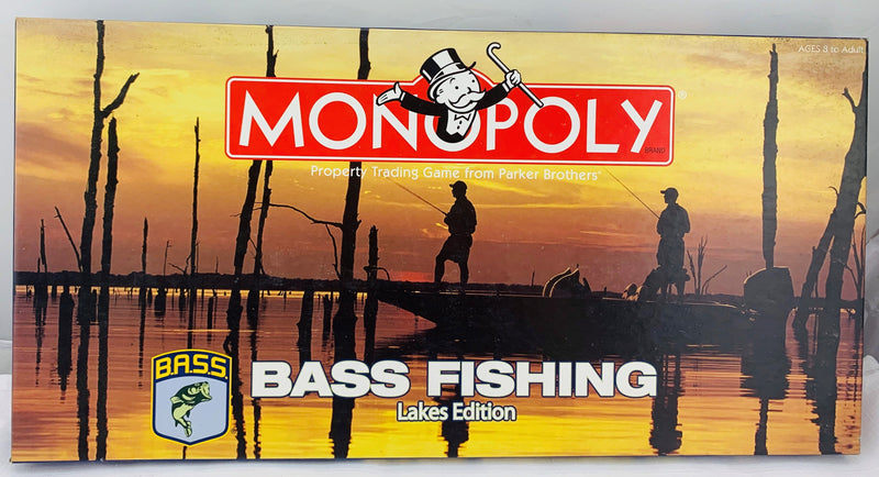 NIB** Monopoly Fishing Edition Board Game by USAopoly Collectible