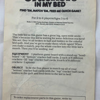 Crackers in My Bed Game - 1987 - Milton Bradley - Good Condition