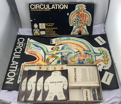 Circulation: An Incredible Journey Game - 1974 - Teaching Concepts - Great Condition