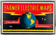 Farmer Electric Maps Game - 1941 - Great Condition