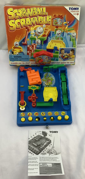 Screwball Scramble Game Crazy Balance Strategy with Metal Ball TOMY Please  Read