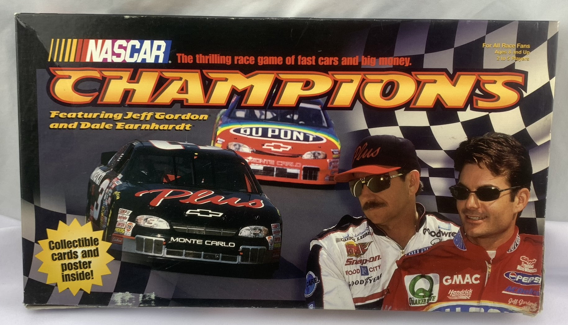 NASCAR Champions Game - 1998 - Milton Bradley - Great Condition