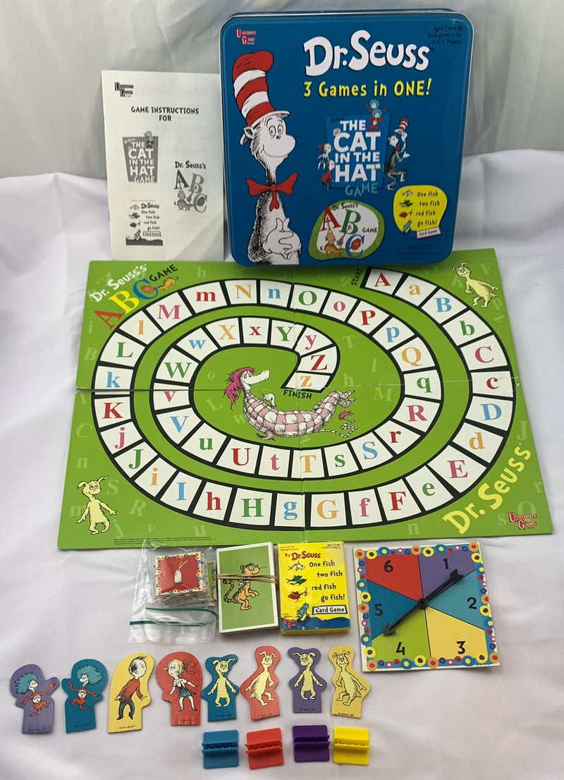 Dr. Seuss's ABC Game by University Games Age 3 for sale online