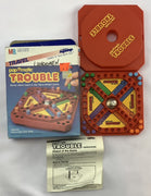 Trouble Travel Game - 1986 - Milton Bradley - Great Condition