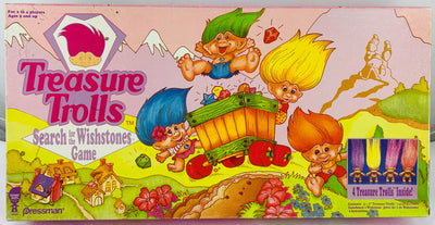 Treasure Trolls Game - 1992 - Pressman - Great Condition