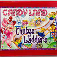 Candy Land Chutes and Ladders Combo Game - 2001 - Hasbro - Great Condition