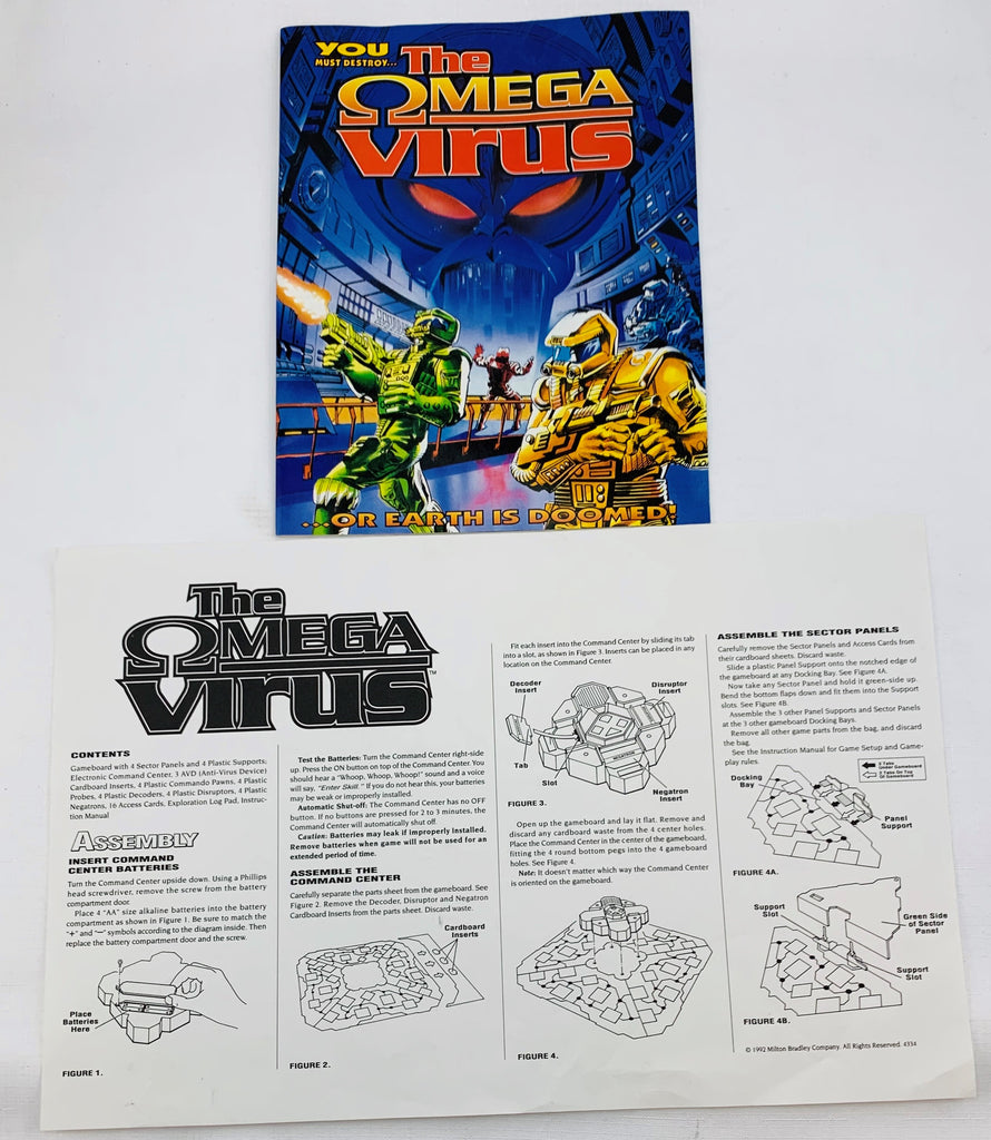 The Omega Virus, Board Game