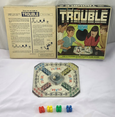 Trouble Game - 1965 - Kohner - Good Condition