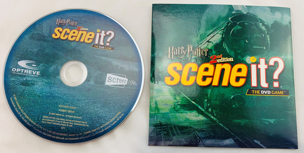 Harry Potter Scene It? 2nd Edition Dvd Game - 2007 - Mattel