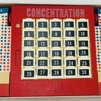 Concentration Game 8th Edition - 1968 - Milton Bradley - Great Condition