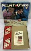 Picture Tri-Ominos Game - 1980 - Pressman - Great Condition