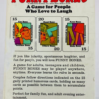 Funny Bones Card Game - 1968 - Parker Brothers - Great Condition