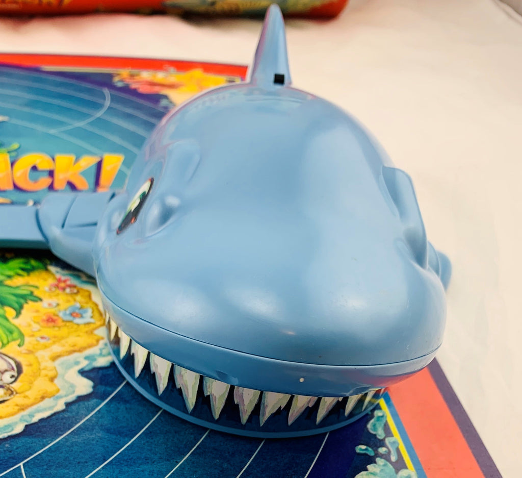 Vintage 80s Board Game Shark Attack Milton Bradley Baby Shark 