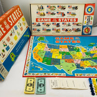 Game of the States - 1960 - Milton Bradley - Very Good Condition