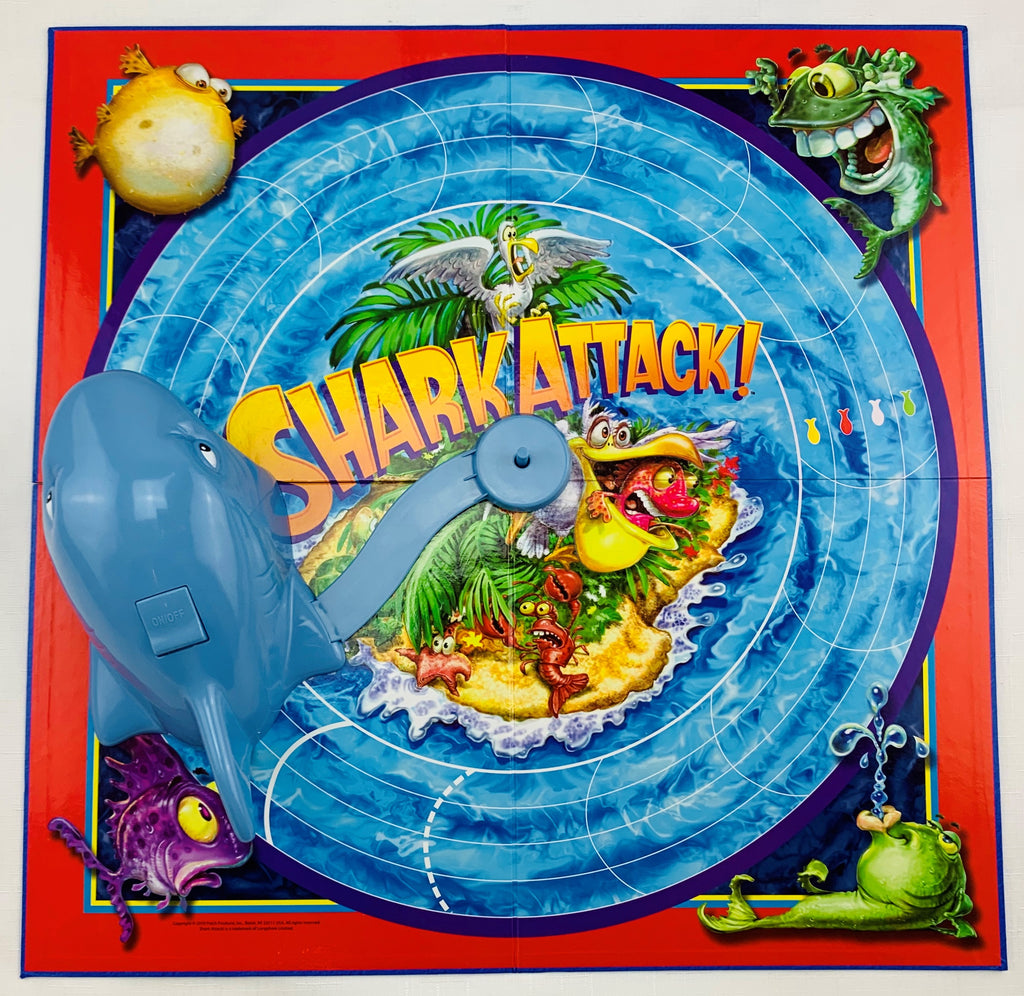 Shark Attack Game - 2010 - Patch - Great Condition