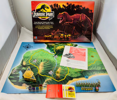 Jurassic Park - 1993 - Milton Bradley - Great Condition