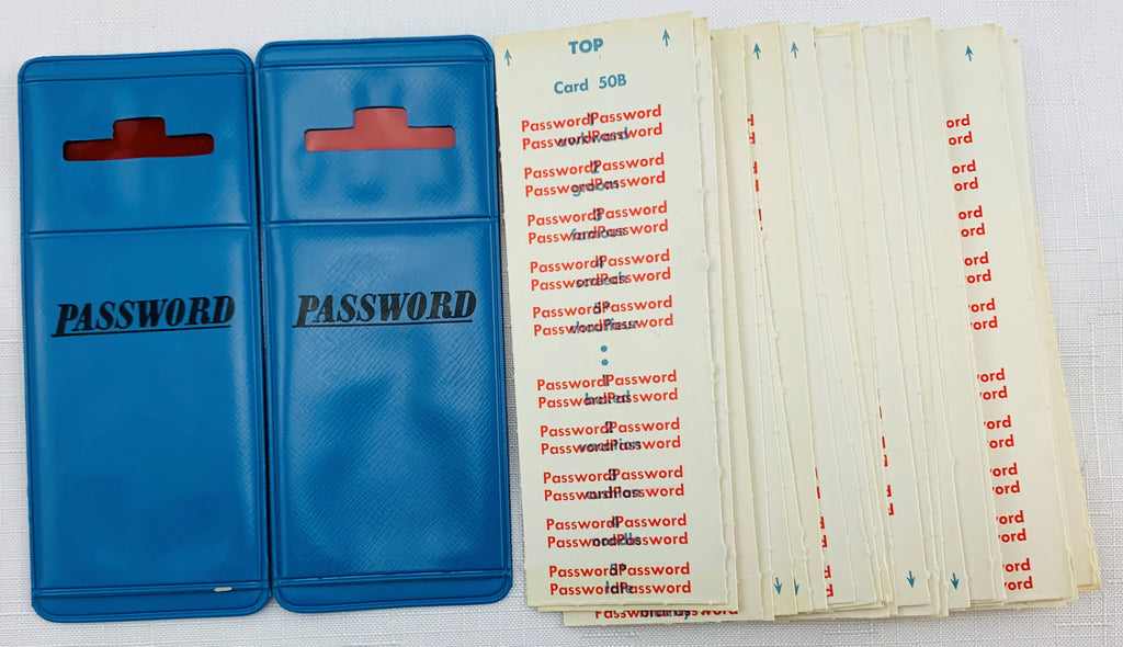 VINTAGE 1977 MILTON BRADLEY PASSWORD GAME 17TH EDITION COMPLETE