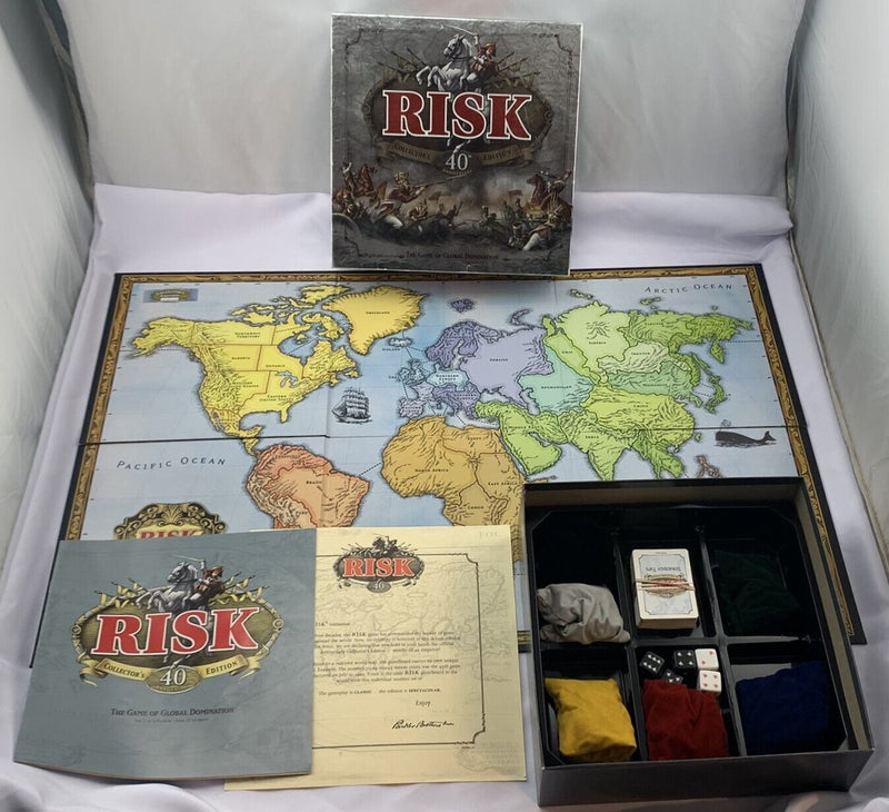 Risk vintage game collection & newest 40th anniversary collectors edition